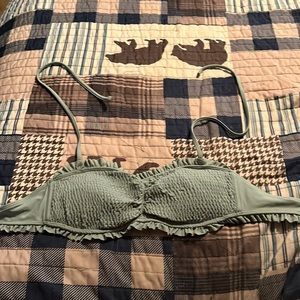 Hollister SWIM Scrunch Bathing Suit Top